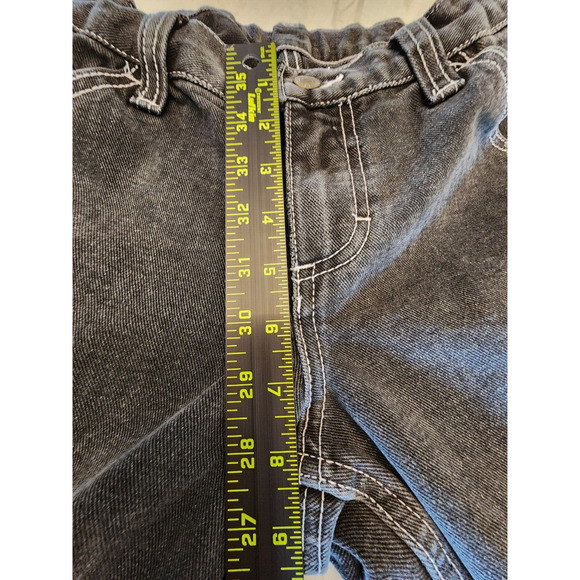 J GALT Shanghai Black CarpenterJeans Black Size S Brandy Melville Baggy Fit 90s - Picture 7 of 8